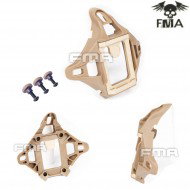 Wilcox Shroud Style 4 Fori P/n Dark Earth Per Elmetti Fma (fma-tb736-de)
