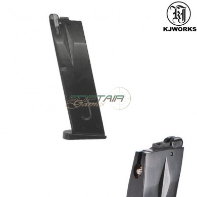 Caricatore A Gas 25bb Per Hfc/kjw Beretta M9/m9a1/m92 Kjworks (kjw-carm9g)