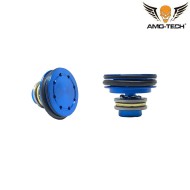 Testa Pistone Cuscinettata Per Aeg In Ergal Cnc Doppio O-ring Amo-tech® (amt-16)