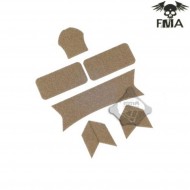 Velcro Set Sticker Maritime Devil Type For Helmet Dark Earth Fma (fma-tb877)