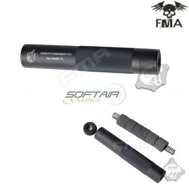 Silenziatore 14mm Cw/ccw Knight Type 198mm Black Fma (fma-tb884)