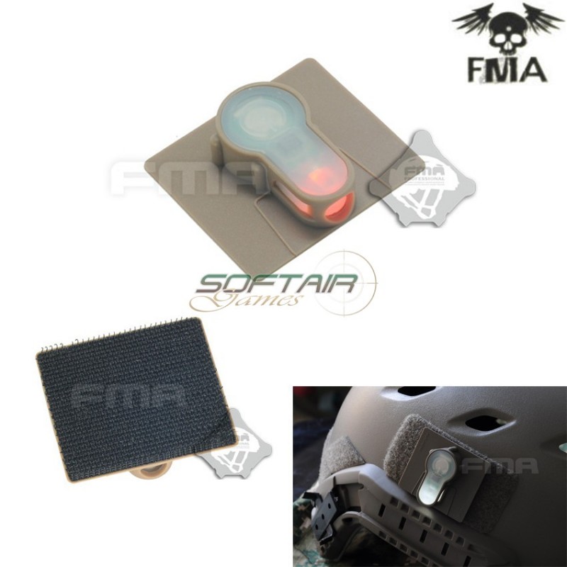 S-lite Fxukv Type Hook Base Dark Earth Con Red Strobe Light Fma (fma-tb895-red)