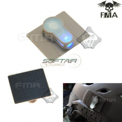 S-lite Fxukv Type Hook Base Dark Earth Con Blue Strobe Light Fma (fma-tb895-bl)