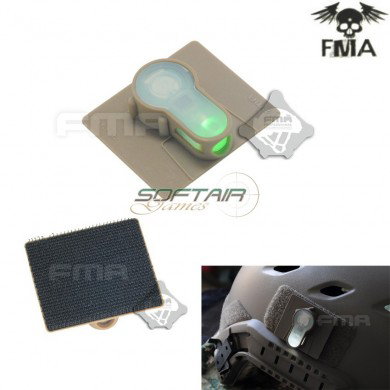 S-lite Fxukv Type Hook Base Dark Earth With Green Strobe Light Fma (fma-tb895-gr)