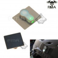 S-lite Fxukv Type Hook Base Dark Earth With Green Strobe Light Fma (fma-tb895-gr)