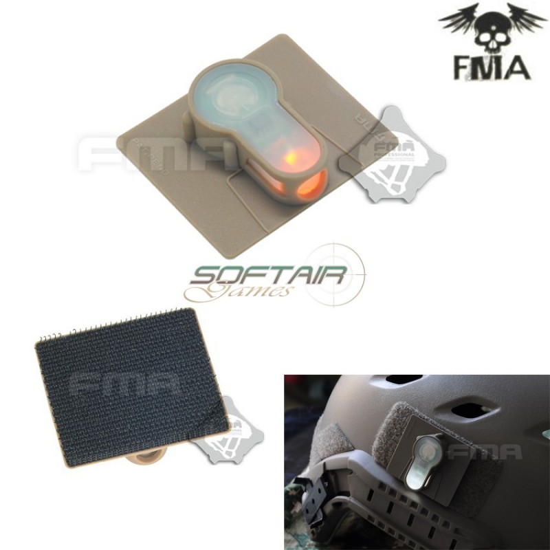 S-lite Fxukv Type Hook Base Dark Earth With Orange Strobe Light Fma (fma-tb895-or)