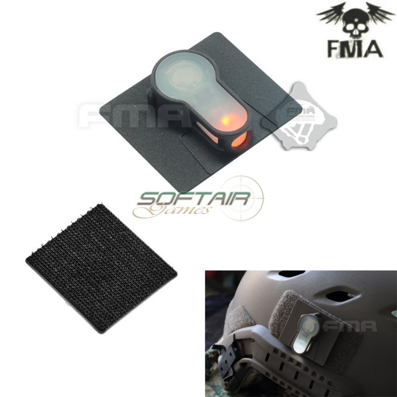 S-lite Fxukv Type Hook Base Black With Orange Strobe Light Fma (fma-tb896-or)