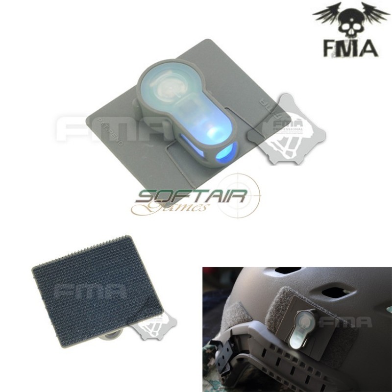 S-lite Fxukv Type Hook Base Foliage Green With Blue Strobe Light Fma (fma-tb897-bl)