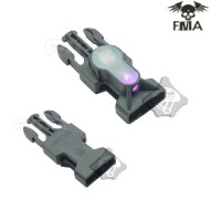 S-lite Side Release Mil-spec Buckle Black With Pink Strobe Light Fma (fma-tb901-pk)