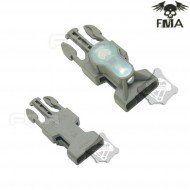 S-lite Side Release Mil-spec Buckle Foliage Green With White Strobe Light Fma (fma-tb902-wh)