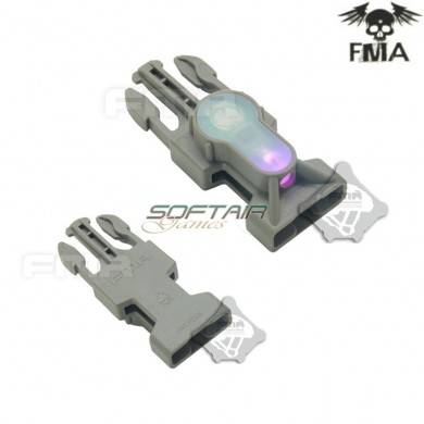 S-lite Side Release Mil-spec Buckle Foliage Green With Pink Strobe Light Fma (fma-tb902-pk)