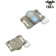 S-lite Fxukv Type Molle System Dark Earth With Blue Strobe Light Fma (fma-tb905-bl)