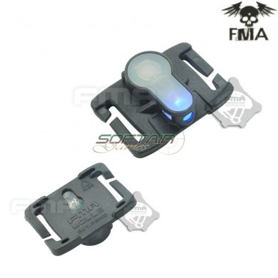 S-lite Fxukv Type Molle System Black With Blue Strobe Light Fma (fma-tb906-bl)