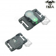 S-lite Fxukv Type Molle System Black With Green Strobe Light Fma (fma-tb906-gr)