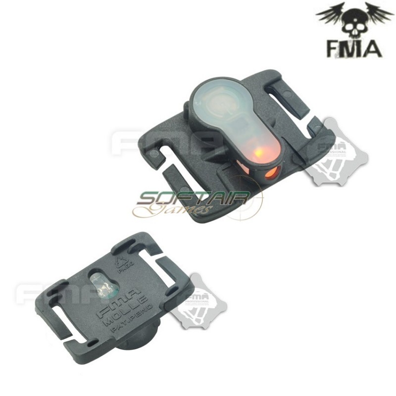 S-lite Fxukv Type Molle System Black Con Orange Strobe Light Fma (fma-tb906-or)