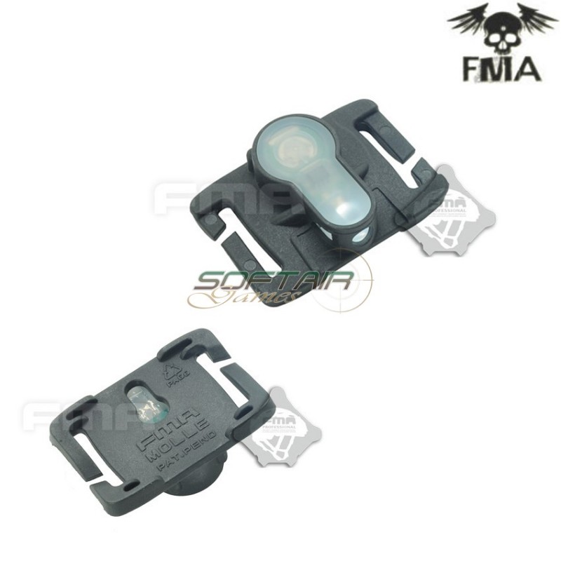 S-lite Fxukv Type Molle System Black Con White Strobe Light Fma (fma-tb906-wh)