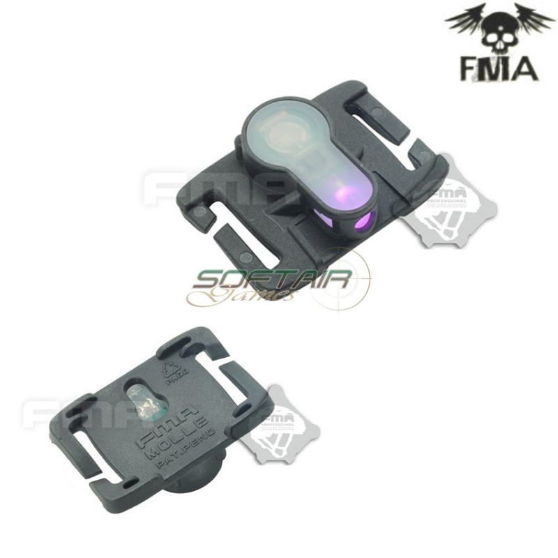 S-lite Fxukv Type Molle System Black With Pink Strobe Light Fma (fma-tb906-pk)