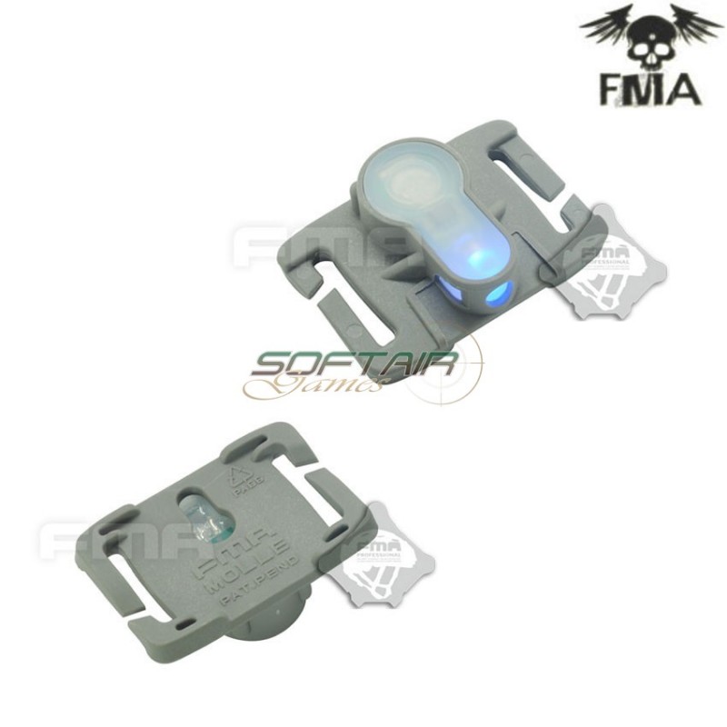 S-lite Fxukv Type Molle System Foliage Green Con Blue Strobe Light Fma (fma-tb907-bl)