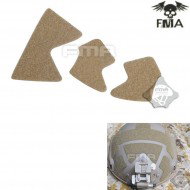 Velcro Set Adesivi Maritime Mh Type Da Elmetto Dark Earth Fma (fma-tb938-de)