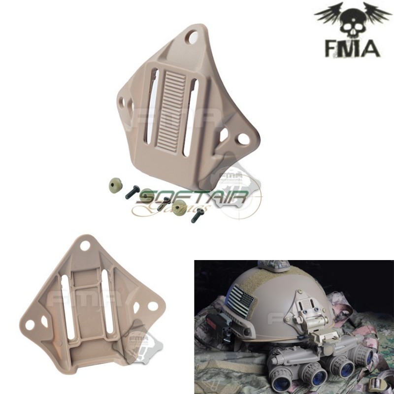 Mount Elmetto L4g19 Aid Shroud Dark Earth Fma (fma-tb949-de)