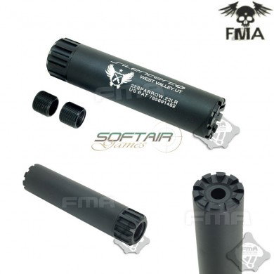 Silencer 14mm Cw/ccw W.a.u. Force Type 145mm Black Fma (fma-tb951-bk)