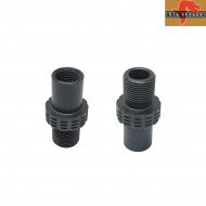 Adattatore Silenziatore Per Mp7 Cw A 14mm Ccw Big Dragon (bd3957)