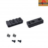 Slitta Nov Nsr Type 4 Slots Rail Black Per Keymod Big Dragon (bd9173)