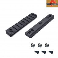 Slitta Nov Nsr Type 9 Slots Rail Black Per Keymod Big Dragon (bd9175)