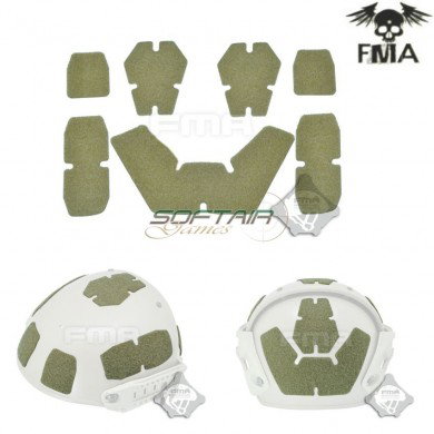 Velcro Set Adesivi Cp Type Da Elmetto Dark Earth Fma (fma-tb961-de)