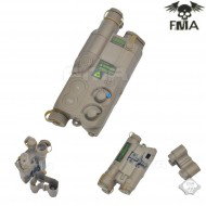 An/peq-16 Battery Case Dummy Dark Earth Fma (fma-tb966-de)