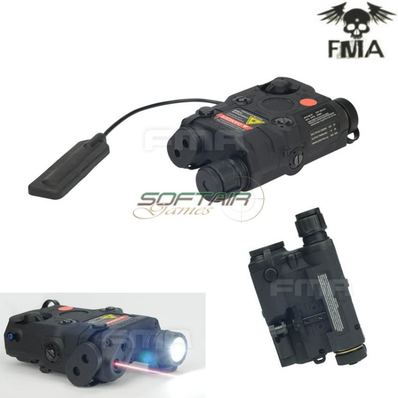 Upgrade An-peq-15 Red Laser & White Led Light With Ir Lenses Black Fma (fma-tb0066)
