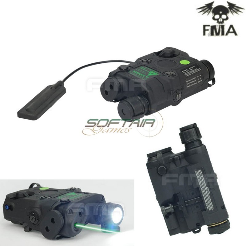 Upgrade An-peq-15 Green Laser & White Led Light With Ir Lenses Black Fma (fma-tb0068)