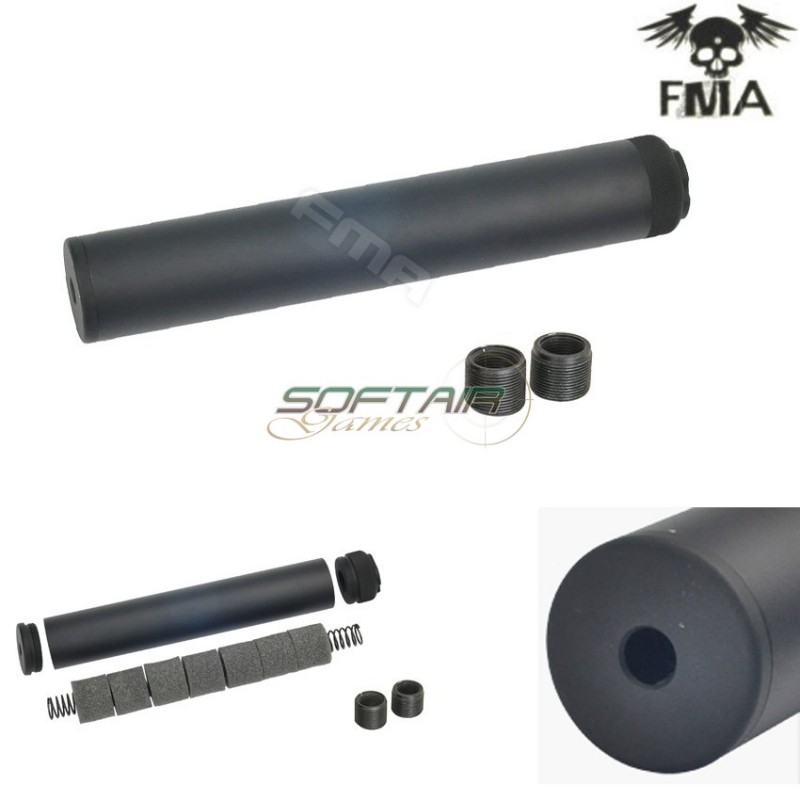 Silencer 14mm Cw/ccw Specwar Ii Type 228.6mm Black Fma (fma-tb992-bk)