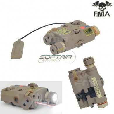 Upgrade Peq La5 Red Laser & White Led Light With Ir Lenses Dark Earth Fma (fma-tb0072)