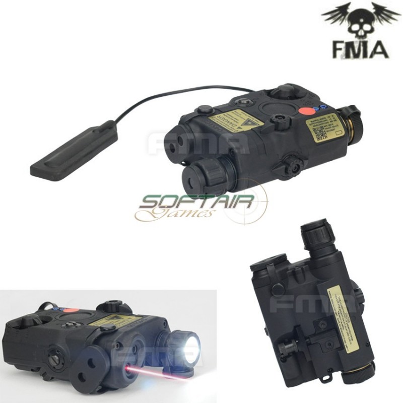 Upgrade Peq La5 Red Laser & White Led Light With Ir Lenses Black Fma (fma-tb0074)
