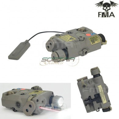 Upgrade Peq La5 Red Laser & White Led Light With Ir Lenses Foliage Green Fma (fma-tb0076)