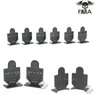 Set 6 Bersaglini A In Metallo Type 2 Fma (fma-tb1003)