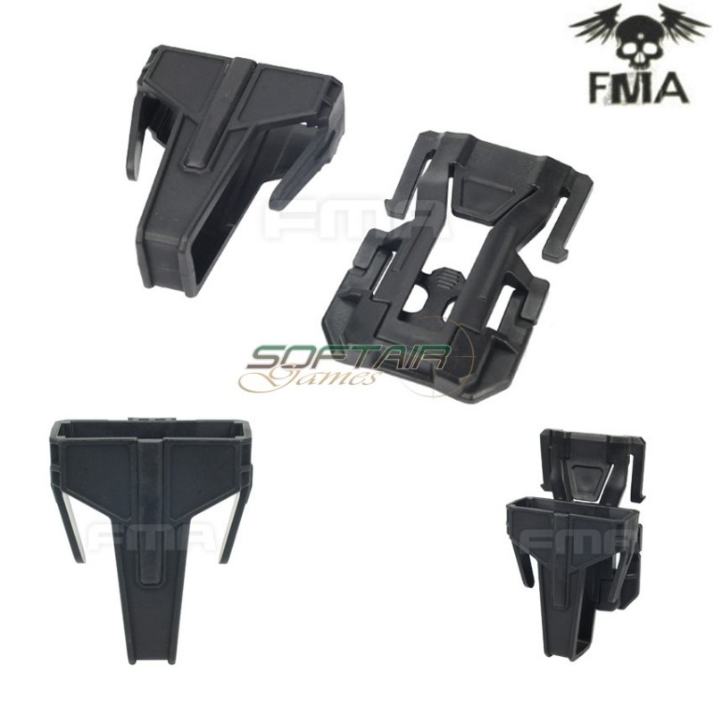 Tasca Fsmr Black Molle System Per M4/m16 Fma (fma-tb1017-bk)