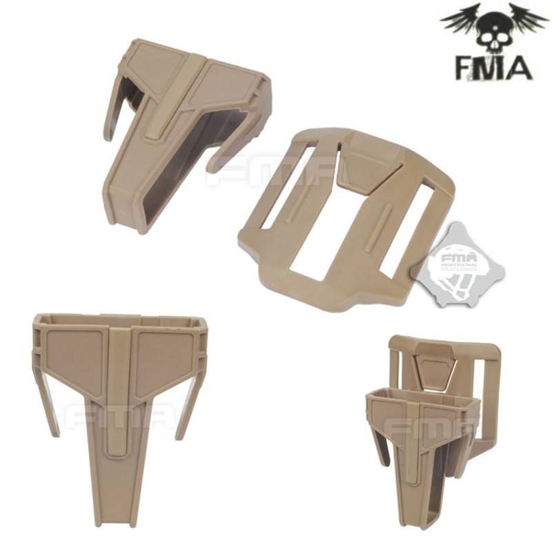 Fsmr Dark Earth Belt System Pouch For M4/m16 Fma (fma-tb1019-de)