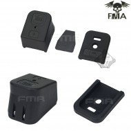 Set 2 Bottom Cover Black G17/g18 Fma (fma-tb1028-bk)