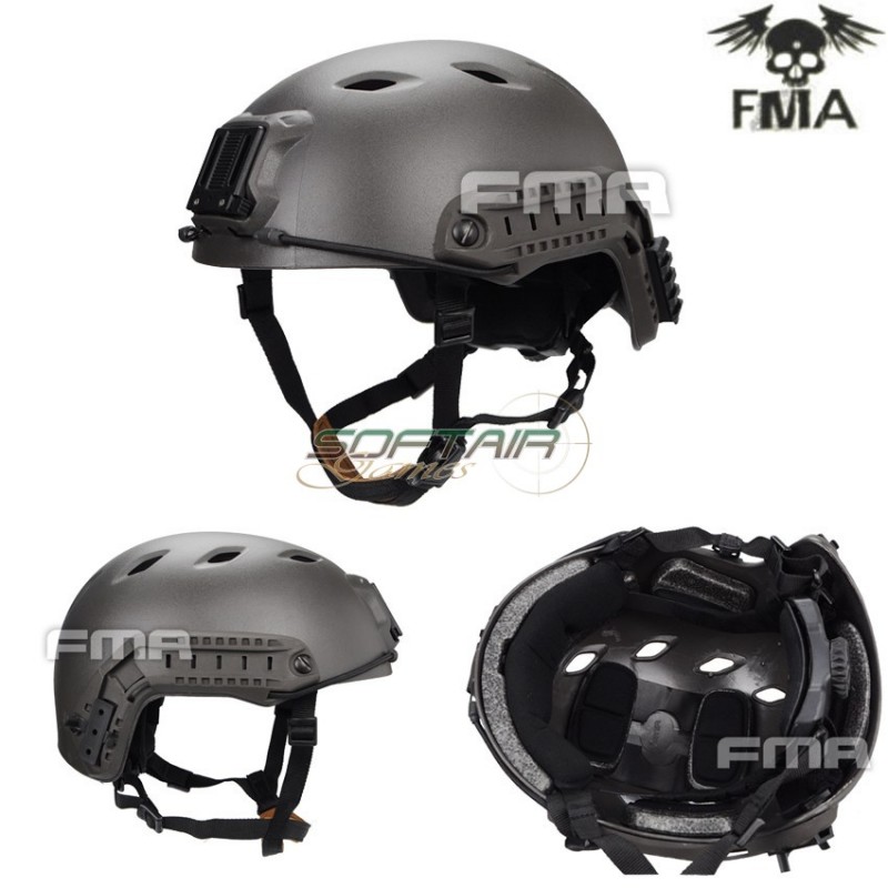 Elmetto Fast Base Jump Ach Mass Grey Fma (fma-tb1053-mg)
