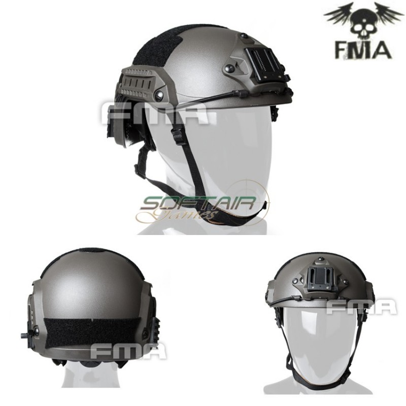 Fast Maritime Helmet Mass Grey Fma (fma-tb1055-mg)