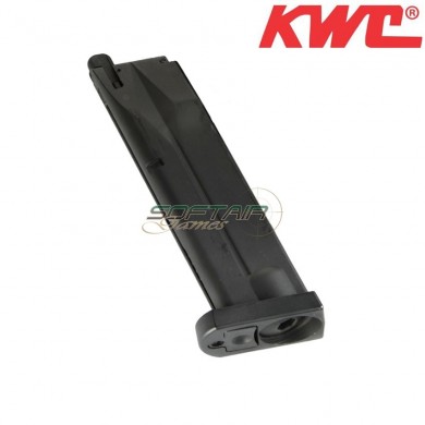 Co2 Magazine Black 23bb For M9a1/m92 Kwc (kwc-kw-car11co2)