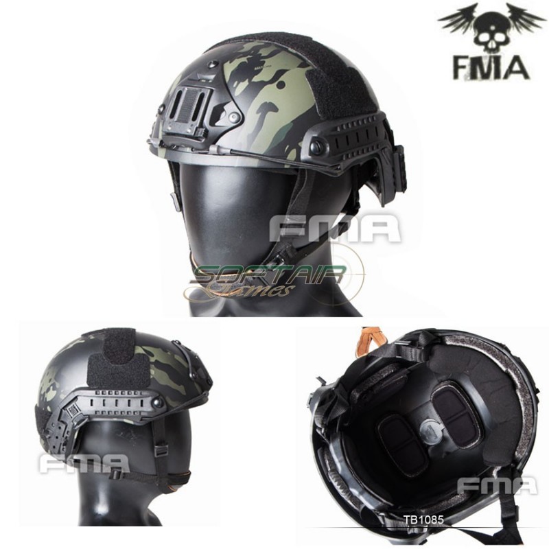 Elmetto Fast Ballistic Multicam Black Fma (fma-tb1085)