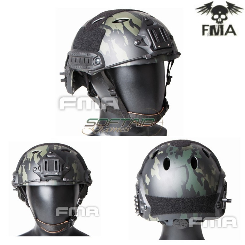 Elmetto Fast Pj Type Multicam Black Fma (fma-tb1086)