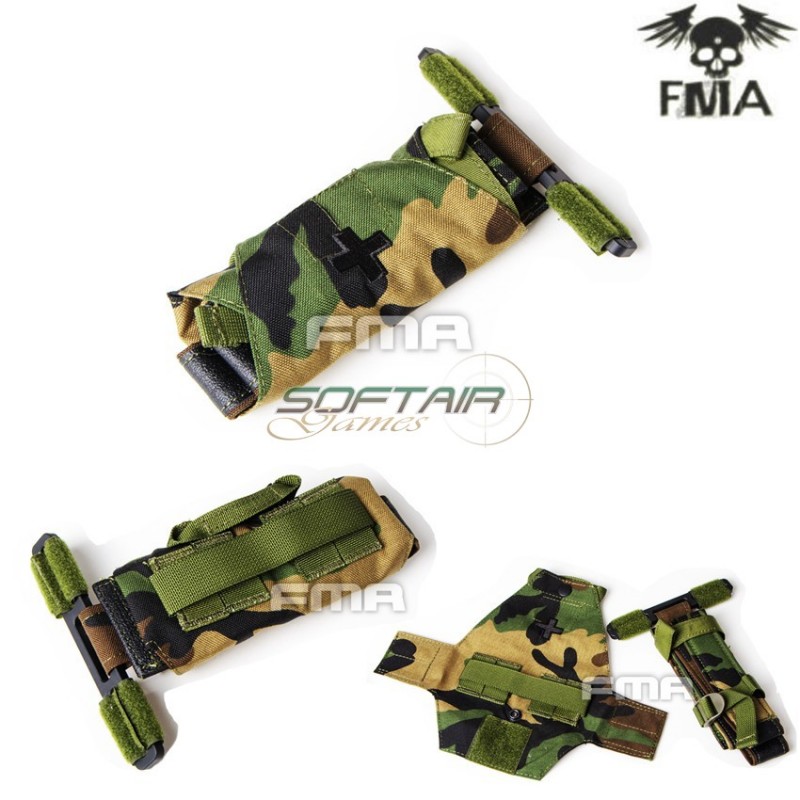 Molle System Qh Application Tourniquet Woodland Fma (fma-tb1105-wl)