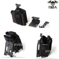 Fondina Universale Destra Black Cintura System Type 2 Fma (fma-tb1115-bk)