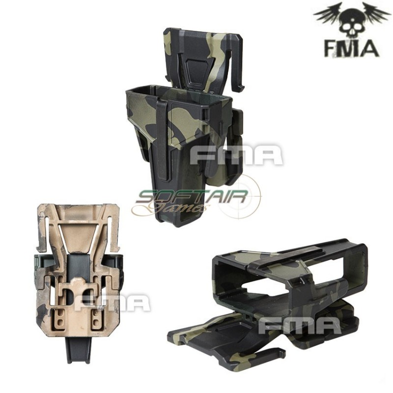Fsmr Multicam Black Molle System Pouch For M4/m16 Fma (fma-tb1134-mcbk)