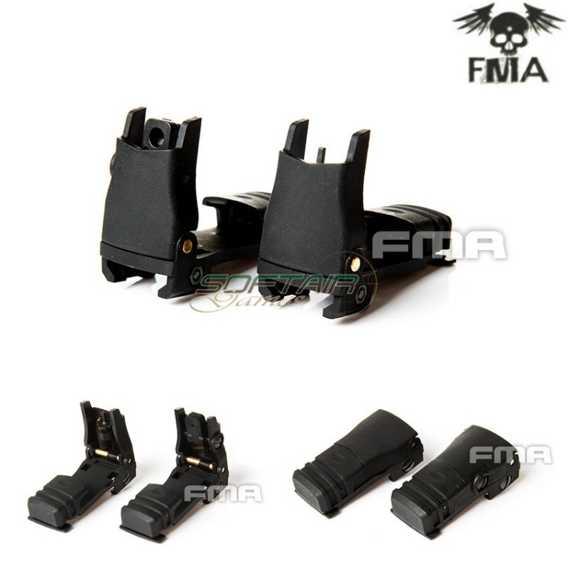 Flip Up Sight Mft Type Black Fma (fma-tb1138-bk)