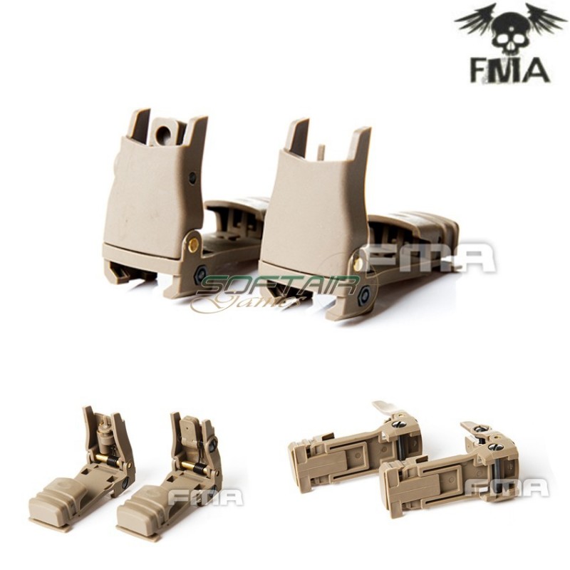 Flip Up Sight Mft Type Dark Earth Fma (fma-tb1138-de)